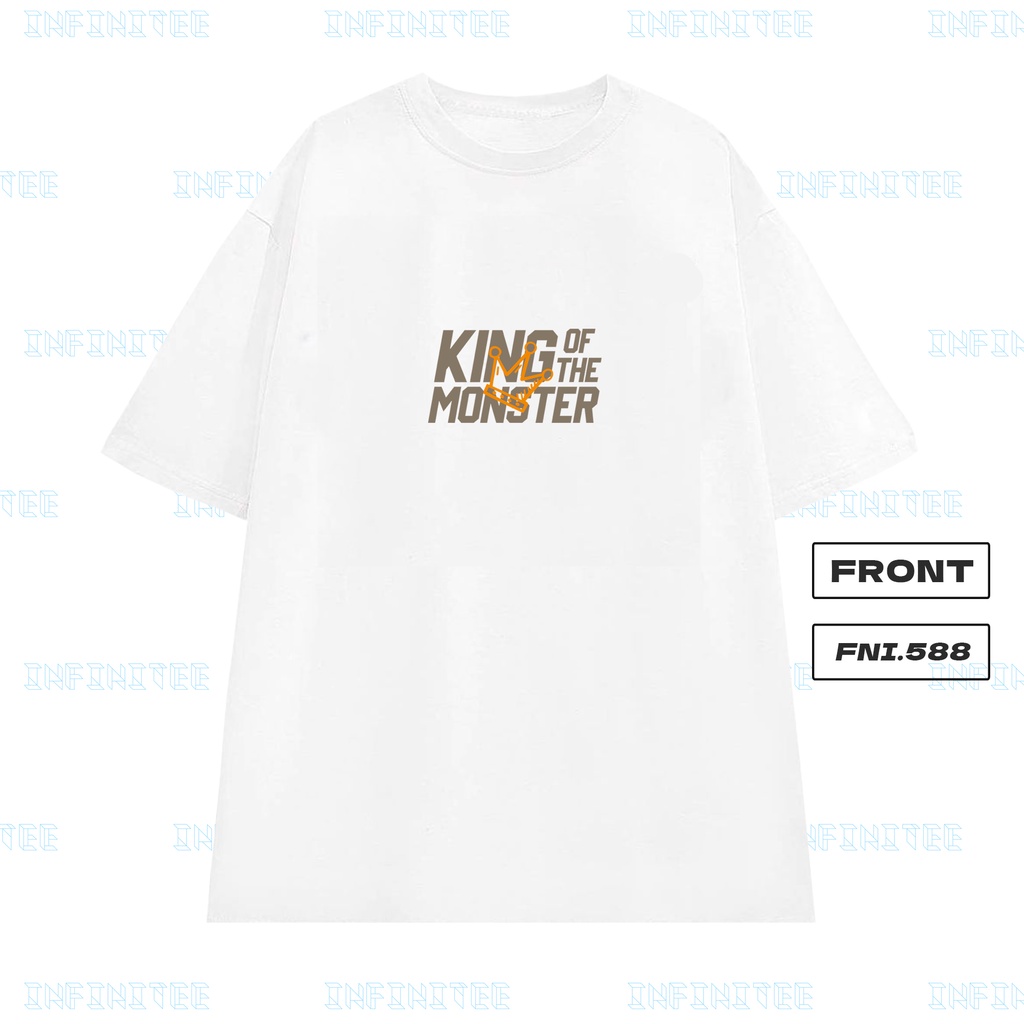 Áo thun INFINITEE Fni0588, Thun 100% Cotton - form rộng Unisex.