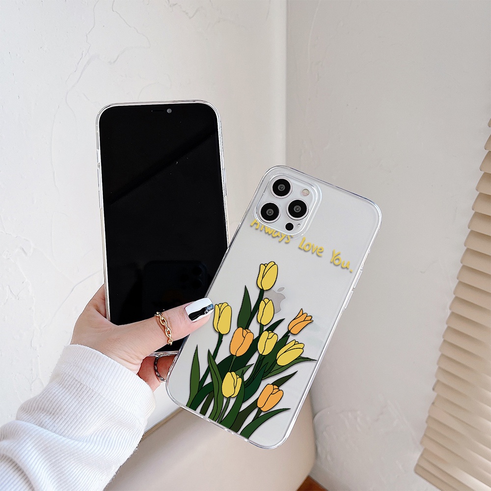 Ốp Điện Thoại Silicon Mềm Trong Suốt Họa Tiết Trái Tim Cho iPhone 11 12 13 Pro max mini XS max x xr 4 5 6 7 8 S PLUS SE 2020