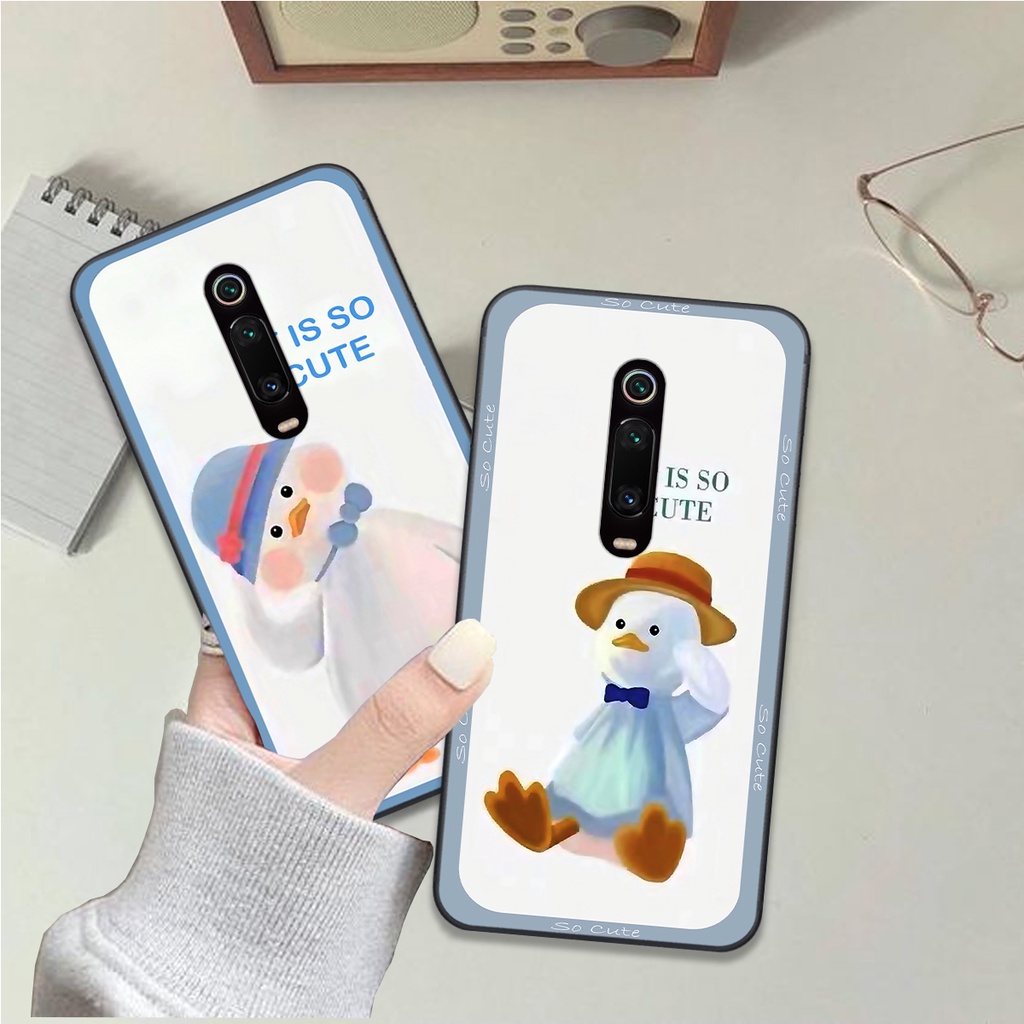Ốp Xiaomi Redmi K30 / Redmi K30 5G bộ hình cute dễ thương gấu thỏ xinh xắn vẽ tay lạ mắt