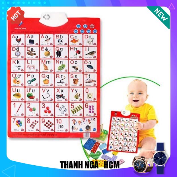 Bảng chữ cái tiếng Việt điện tử thông minh cho bé 1019