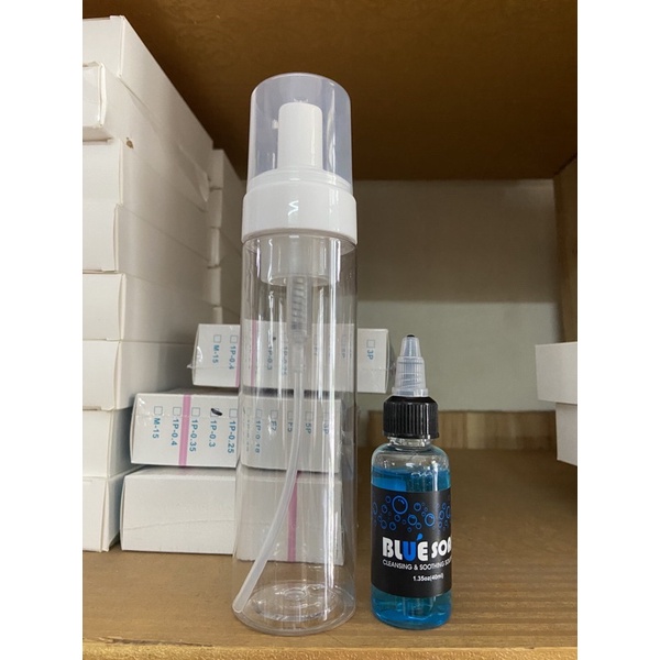 COMBO DUNG DỊCH TẠO BỌT ( 1 lọ nguyên chất 40ml & 1 vỏ)