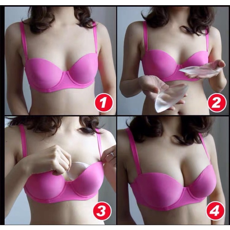 Hai Miếng độn ngực silicon siêu mềm PK204