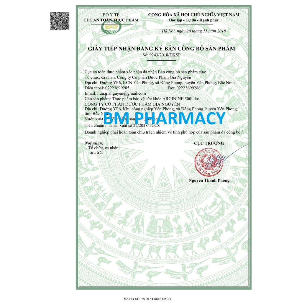 Viên giải độc gan ARGININE 500mg, giúp bổ gan, tăng cường chức năng gan,giúp giảm men gan