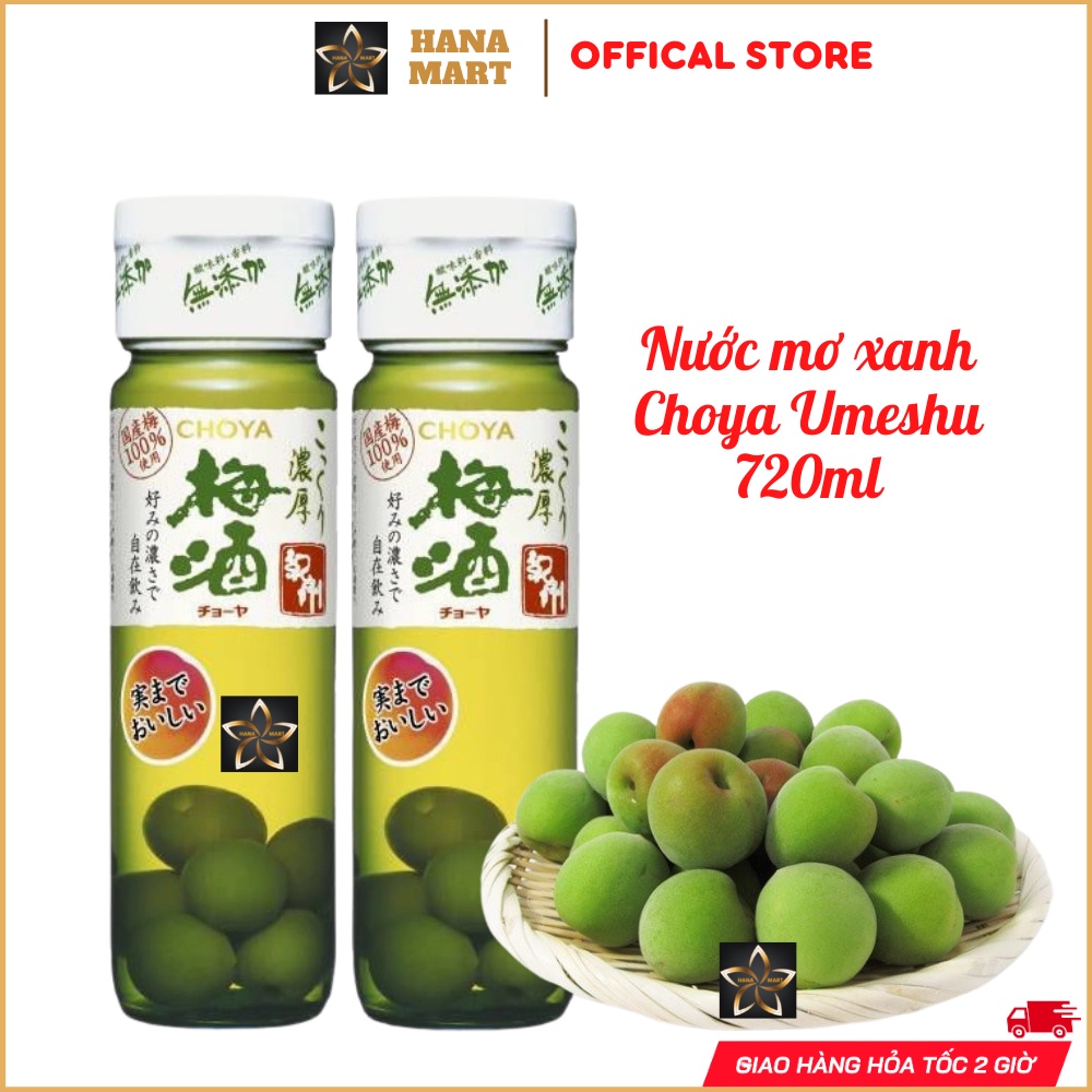 Nước mơ xanh Choya Umeshu 720ml nội địa Nhật Bản