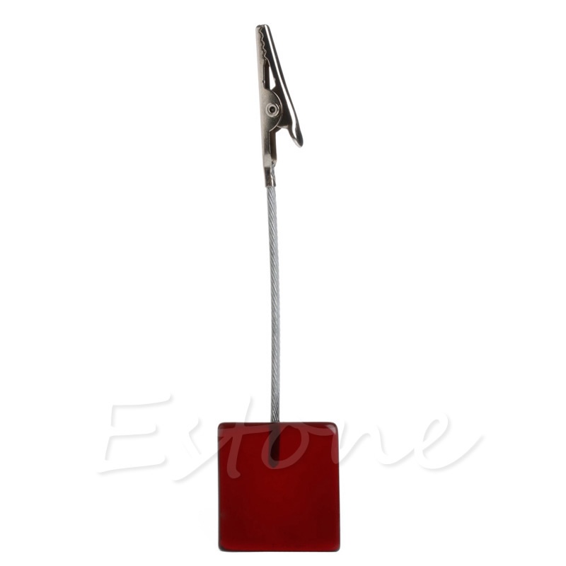 1 Giá Đỡ Kẹp Ảnh Để Bàn Hình Khối Lập Phương Tiện Lợi