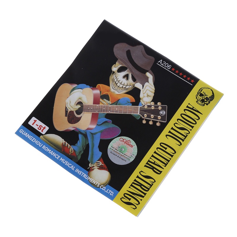 Kiss Dây đàn Guitar Acoustic bằng thép không gỉ 1st E String 0 28mm