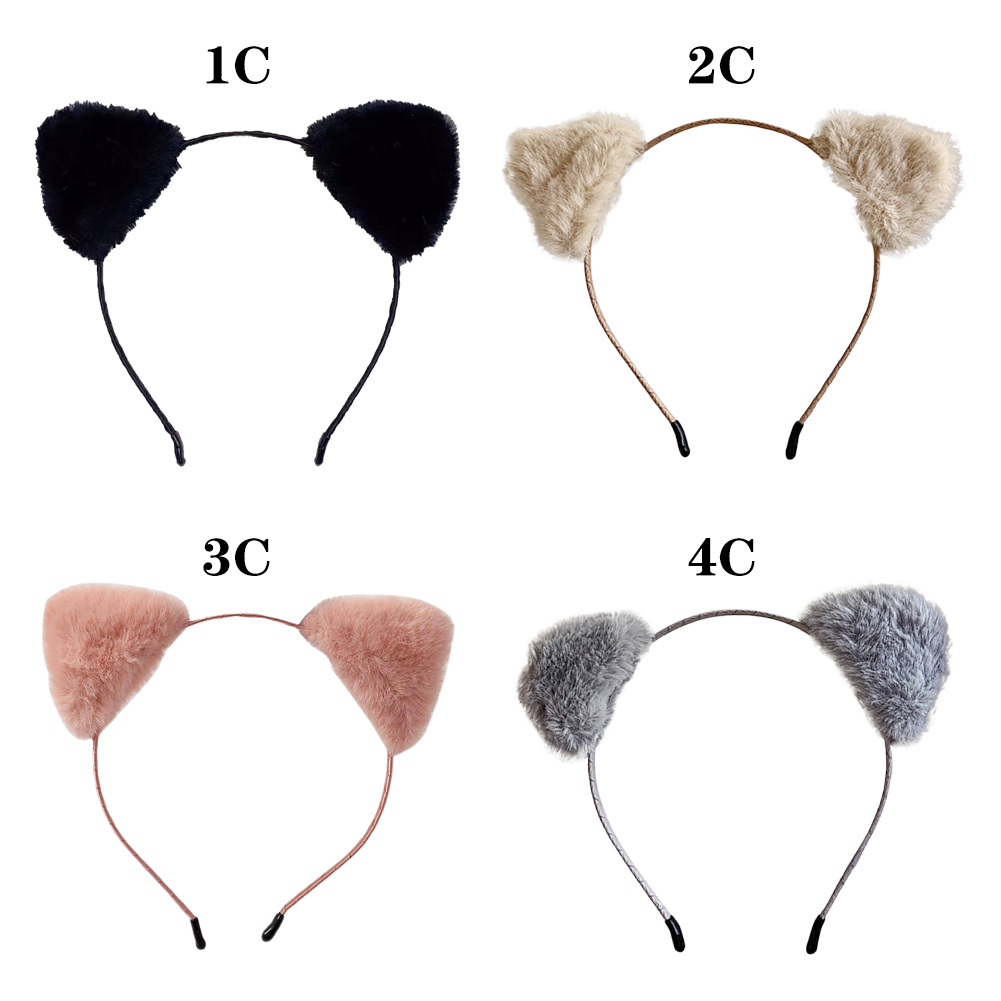 Băng Đô Cài Tóc Hình Tai Mèo