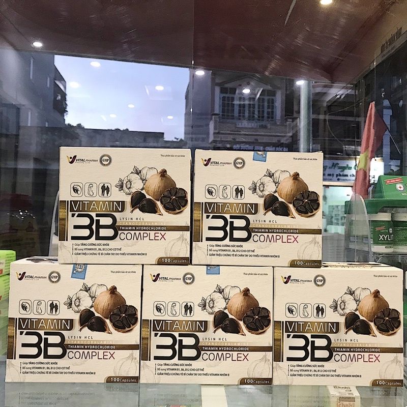 Viên Uống Vitamin 3b tỏi đen Complex