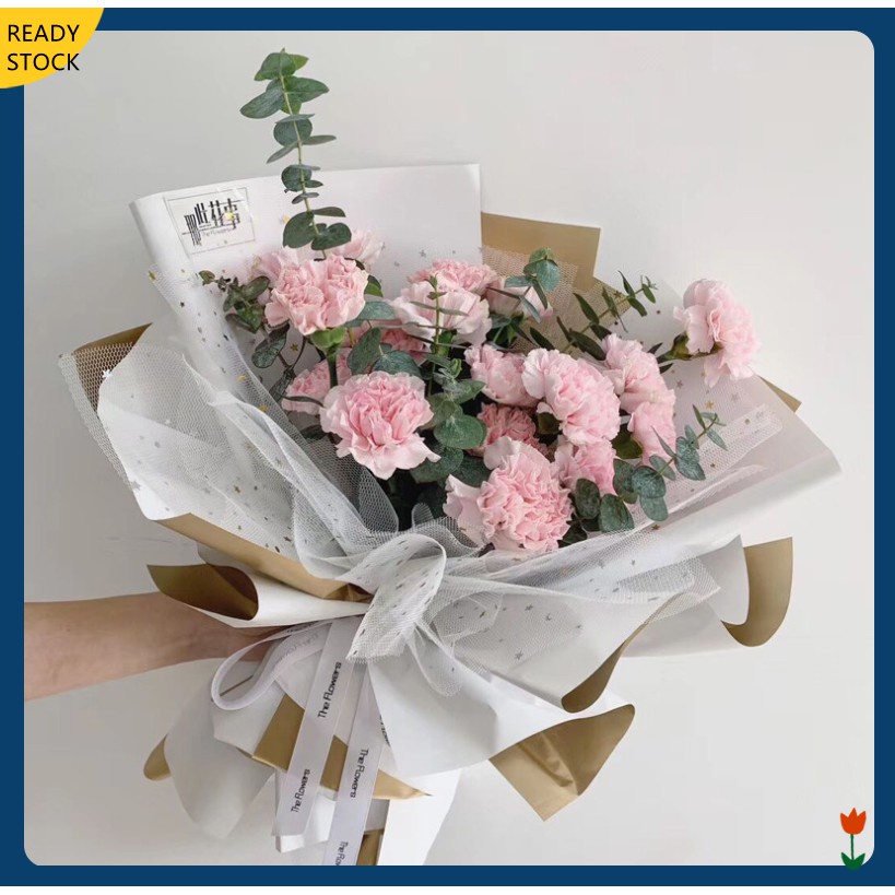 1 Cuộn Lưới Gói Kẹo Mút / Hoa 70CM Phong Cách Hàn Quốc diy