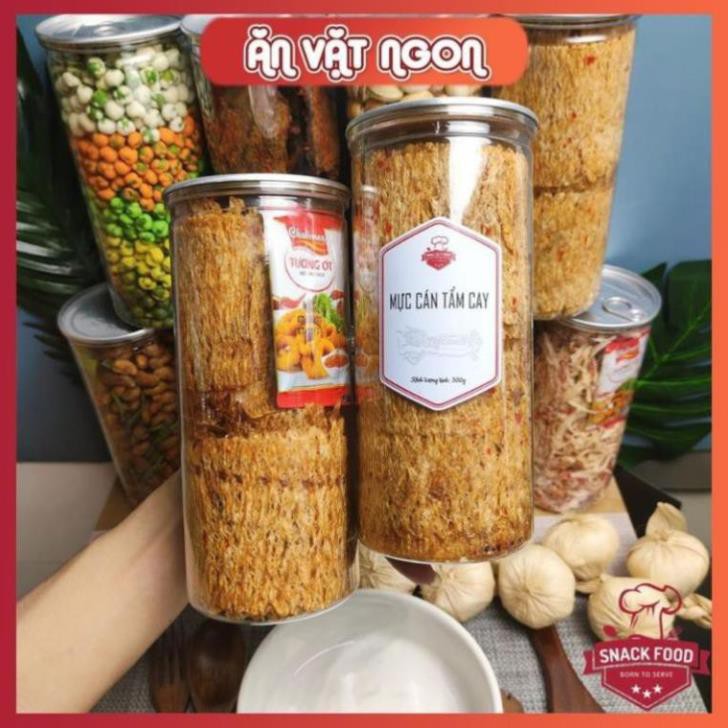 MỰC CÁN TẨM VỊ NGUYÊN CON LON 250GR ( Ship Hỏa Tốc ) [Loại Đặc Biệt] Hàng ngon nhà làm