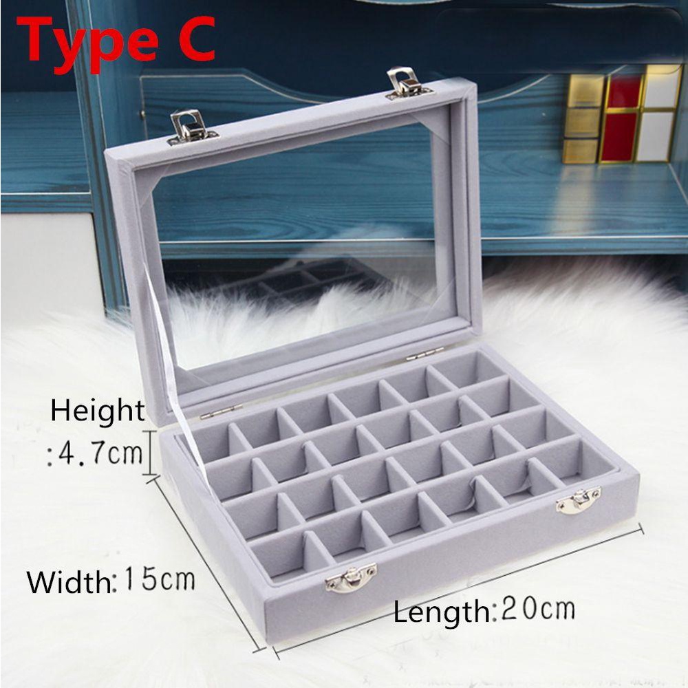 Hộp Đựng Trang Sức Phong Cách Retro Tiện Dụng