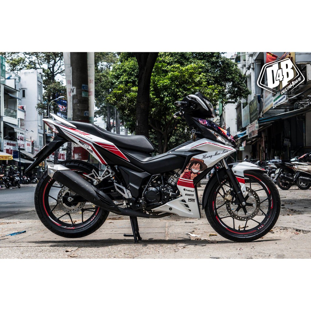 [D4B-Tem chuẩn xịn] Tem trùm xe Winner 150 One Piece