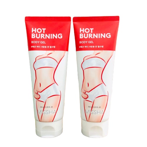 KEM TAN MỠ XÓA RẠN Da Missha Hot Burning Perfect Body Gel - Chính Hãng