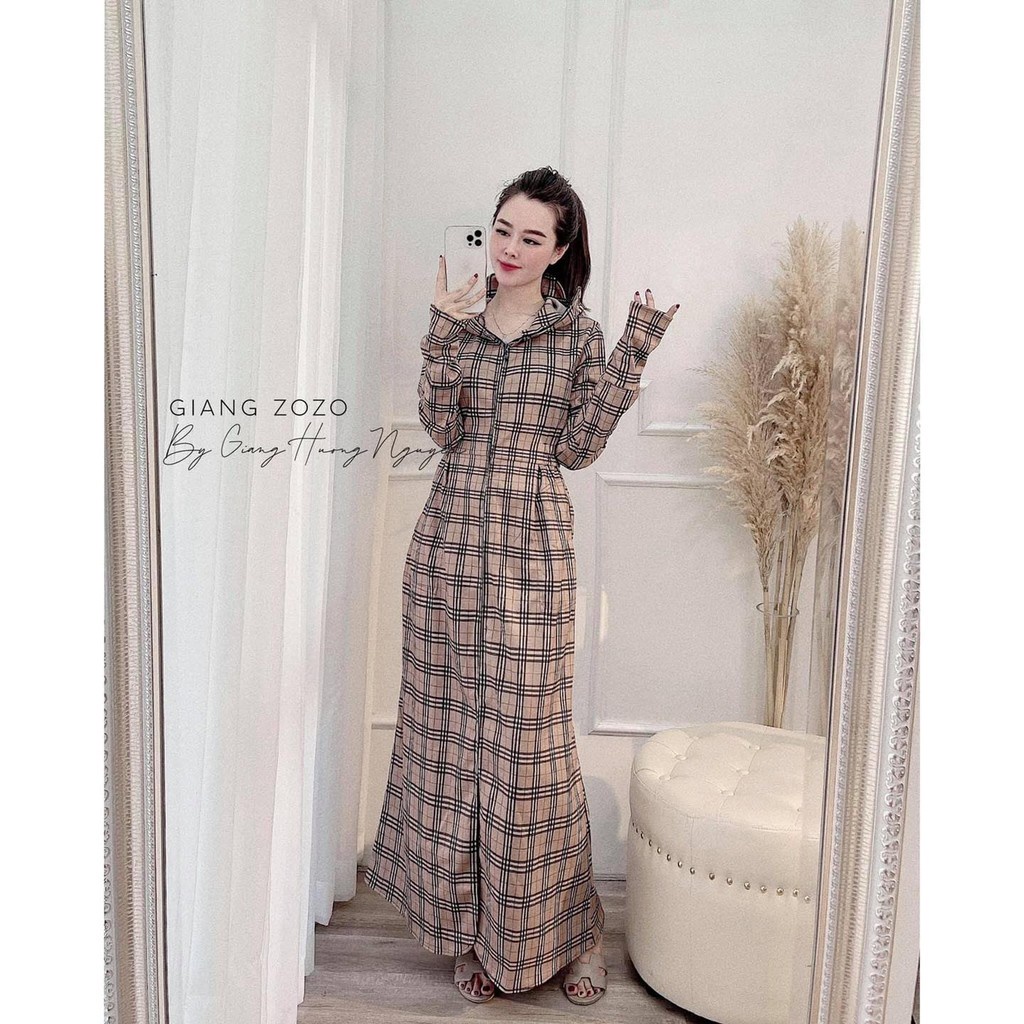 Áo CHOÀNG nắng chất UMI không nhăn, không nhàu