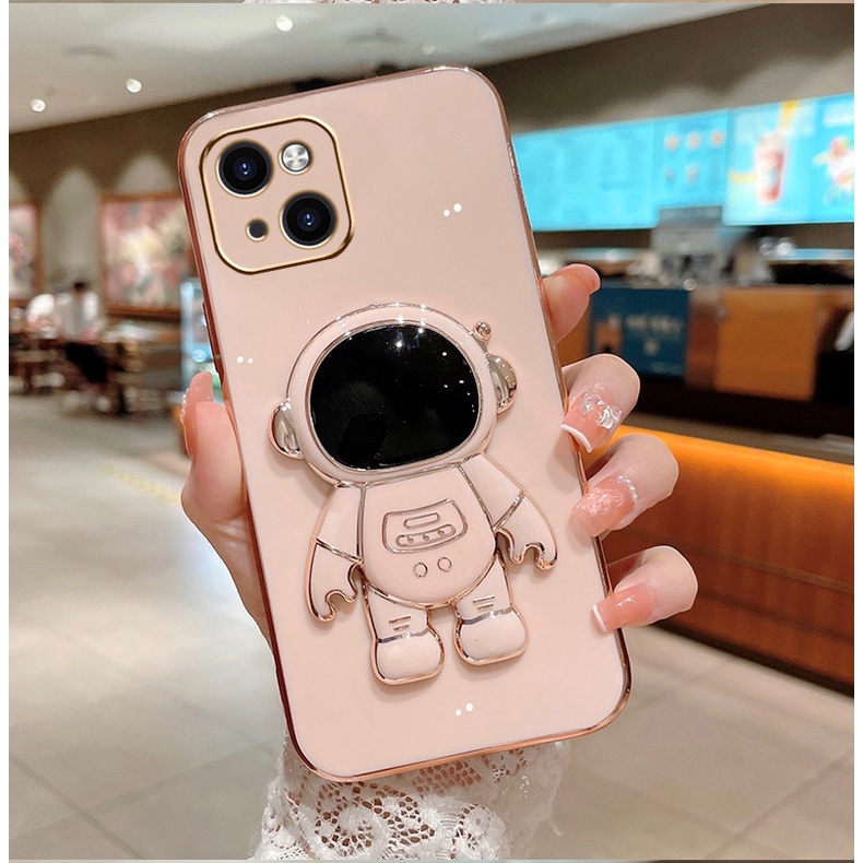 [Mẫu hot 2022] Ốp Phi Hành Gia Cho Iphone 6plus/7plus/8plus/X/Xs/Xsmax/11/11pro/11promax/12/13/promax kèm đế đỡ
