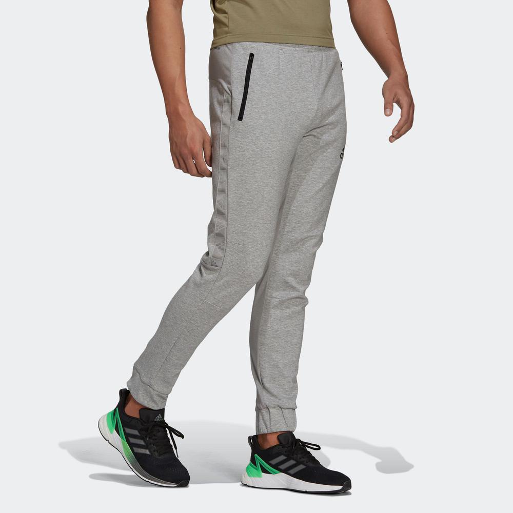 adidas TRAINING AEROREADY Motion Logo Pants Nam Màu xám H28789