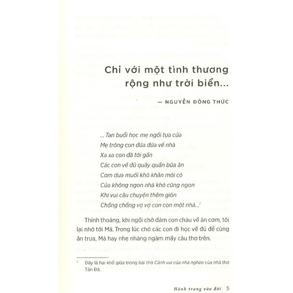 Sách - Hành Trang Vào Đời