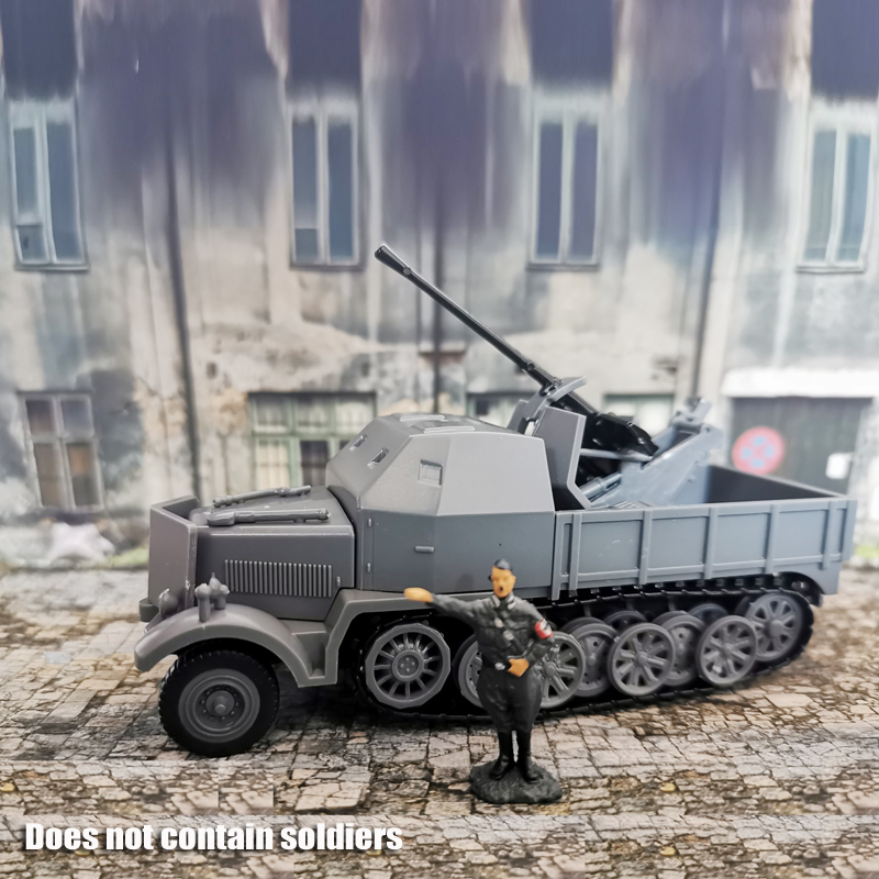 Bộ Đồ Chơi Lắp Ráp Mô Hình Tàu Chiến Đức Sd.Kfz.7 / 2 4d Tỷ Lệ 1 / 72