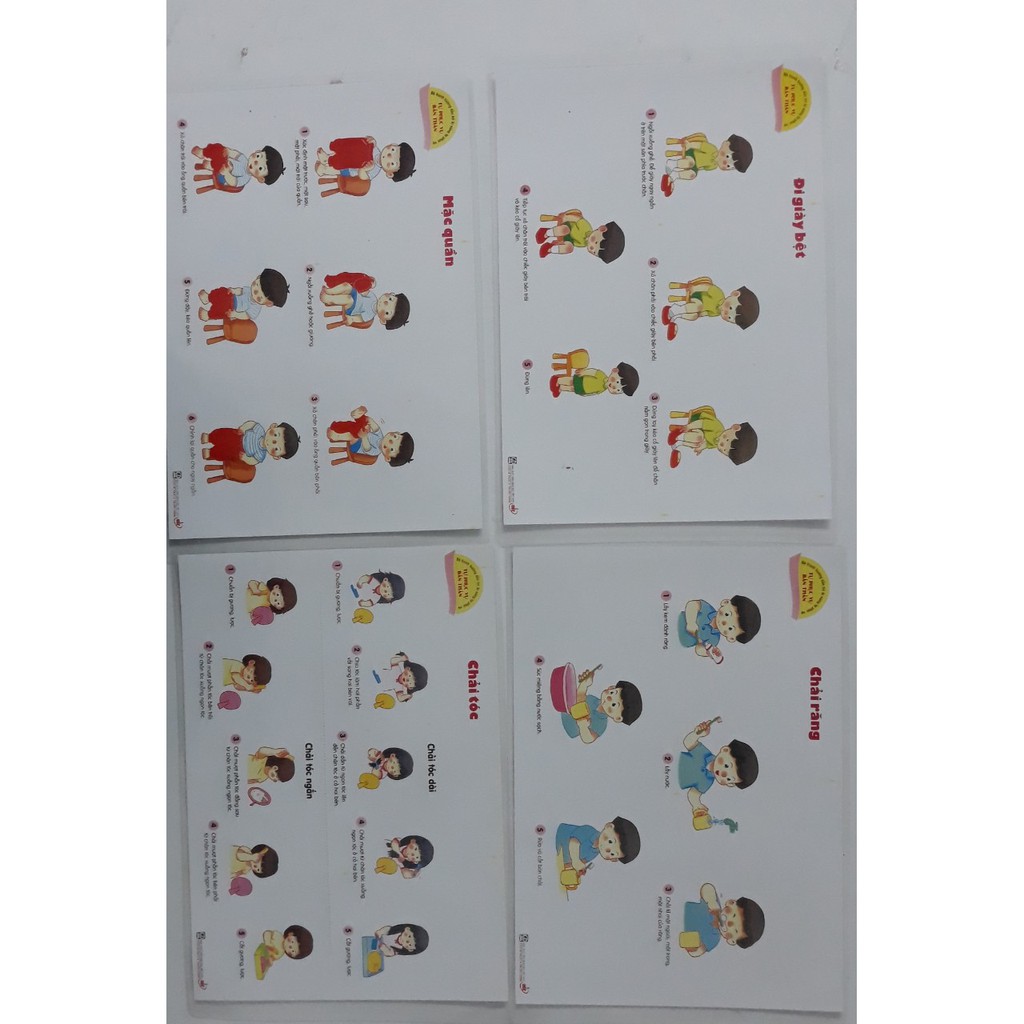 BỘ HỌC LIỆU KỸ NĂNG TỰ PHỤC VỤ