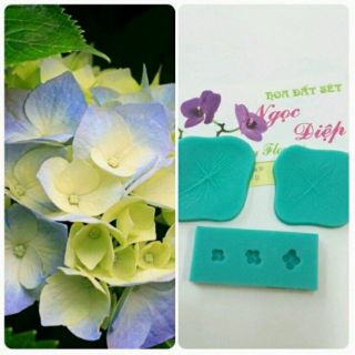 Gân silicon cánh và nhụy tú cầu cánh liền