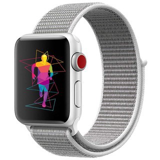 *Dây đeo Apple Watch chất liệu Nylon cao cấp ôm tay cho Series 5/4/3/2/1 size 38 /40/ 42/ 44