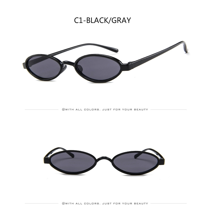 Mắt kính chống nắng tròng tròn thời trang cổ điển dành cho nam nữ phong cách Âu Mỹ