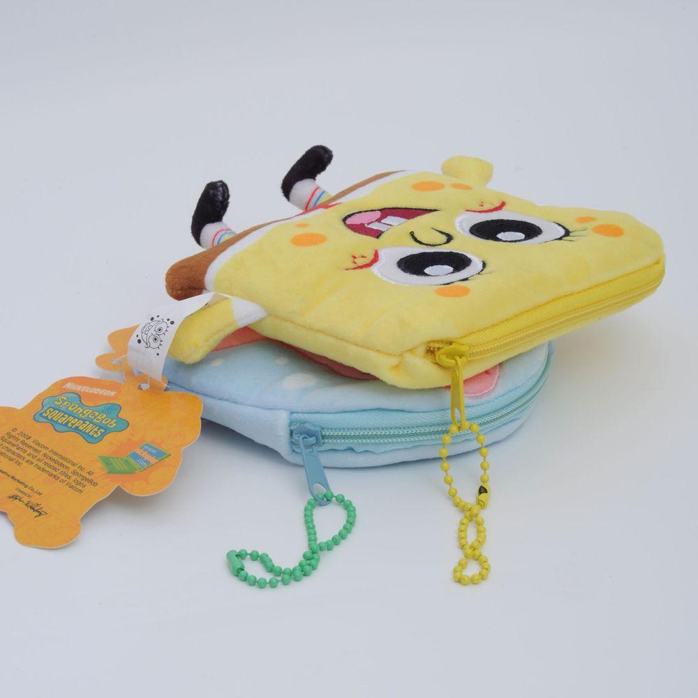 QQMALL Ví Đựng Tiền Xu Đa Năng Có Khóa Kéo Phủ Lông Phong Cách Hàn Quốc Dễ Thương Cho Nữ