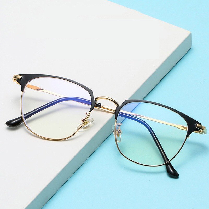 Mắt Kính Giả Cận Gọng Kim Loại 556 Phong Cách Hàn Quốc | BigBuy360 - bigbuy360.vn