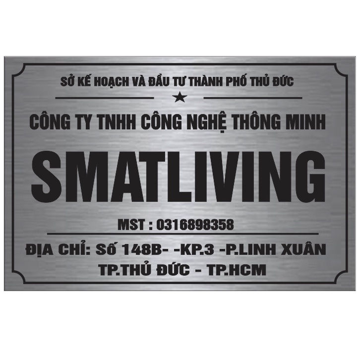 - Biển số nhà - bảng số nhà - phòng ban, phòng chức năng - biển công ty in UV trực tiếp sắc nét