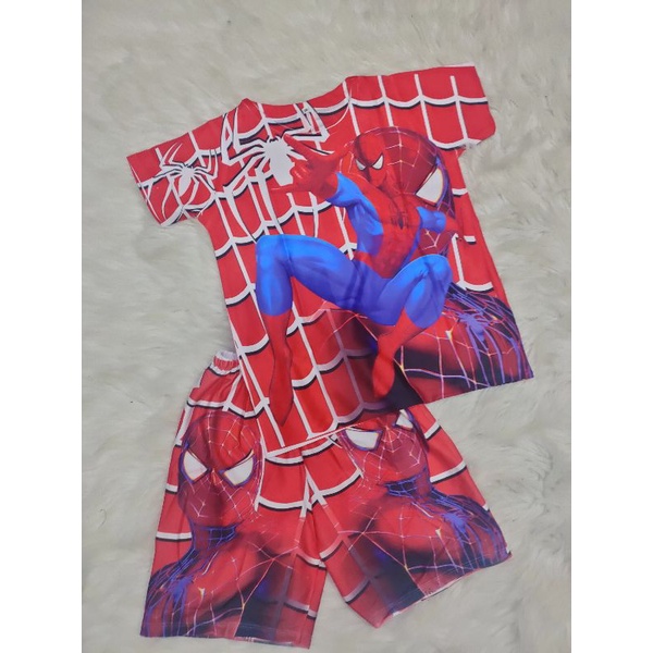 Bộ tay ngắn quần đùi thun lạnh 3d thái (có size đại)