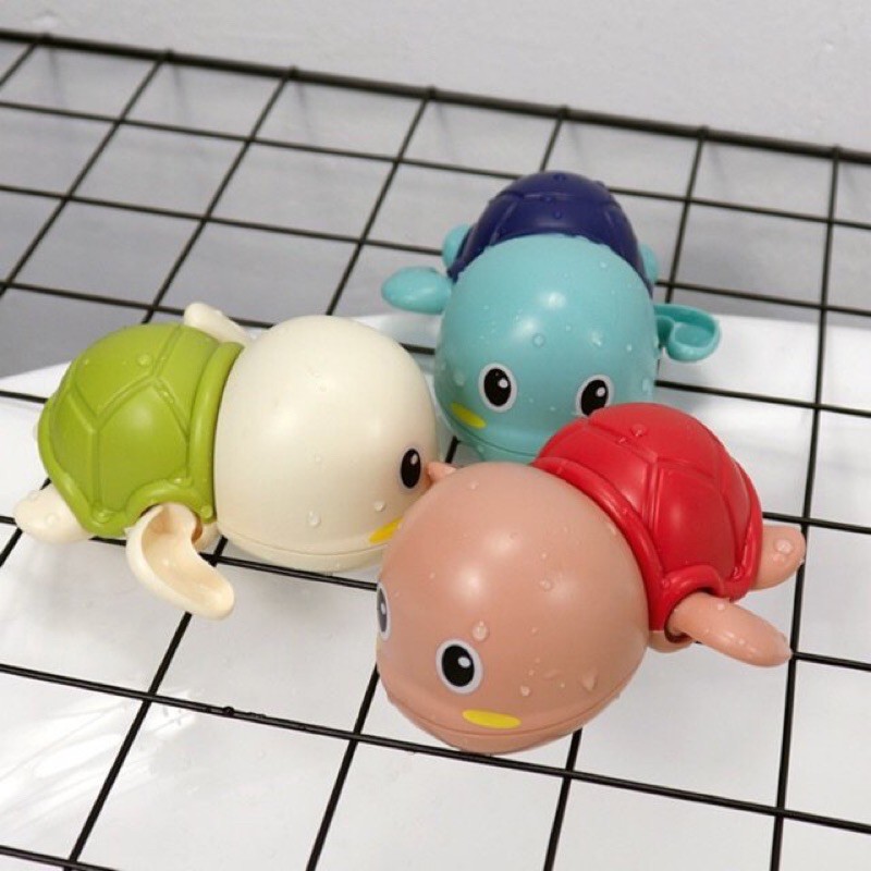 Đồ chơi rùa bơi bằng dây cót siêu đáng yêu cho bé khi tắm ( có quà tặng )