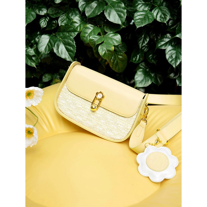 Túi đeo chéo flower spring - móc khóa hoa