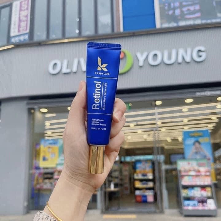 Kem Dưỡng Cấp Ẩm Trẻ Hoá Da K Lady Care Retinol 0.05%