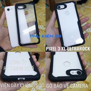 [Google Pixel 3] Ốp lưng chống sốc lưng trong UltraRock