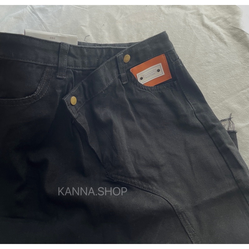 (SẴN) Chân váy jean dài xẻ tà ulzzang AK1534 kèm ảnh thật | BigBuy360 - bigbuy360.vn