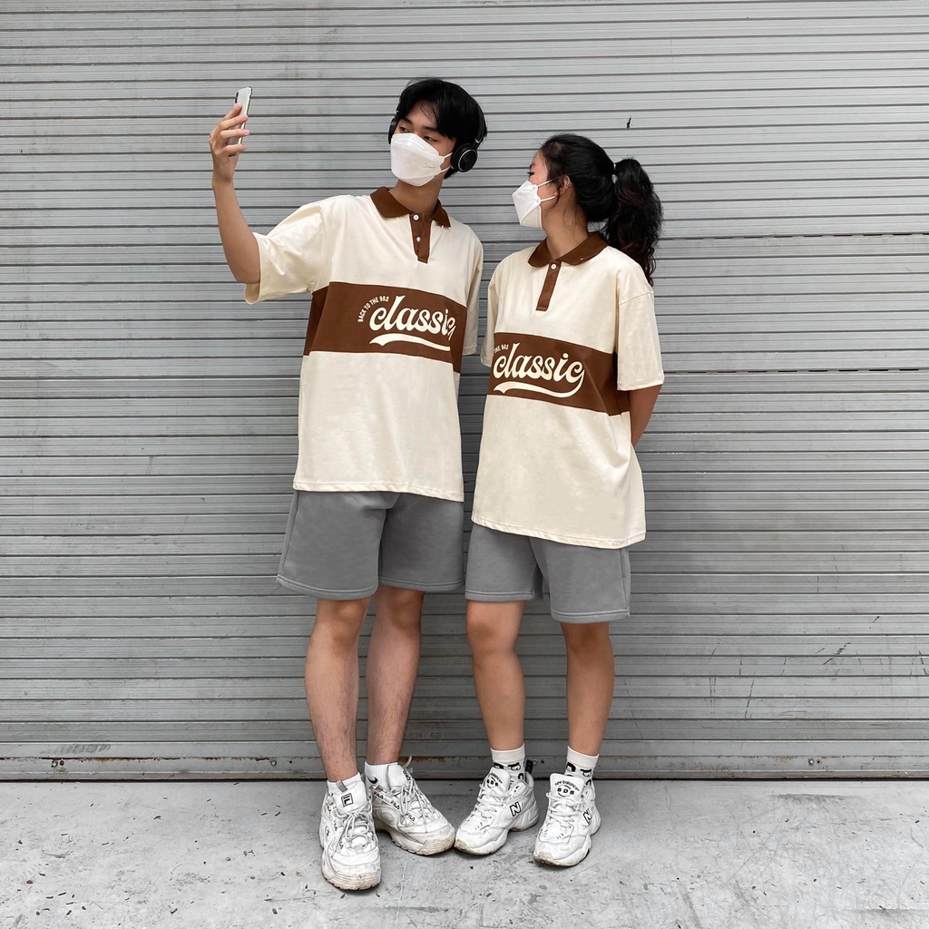 ÁO THUN FF FORM RỘNG POLO BACK TO 90S, VẢI THUN 2 CHIỀU COTTON 250GSM