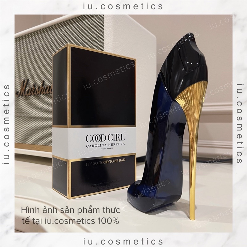 Nước hoa nữ Guốc đen Caro.lina He.rrera 80ml - Hương thơm ngọt ngào quyến rũ - iu.cosmetics