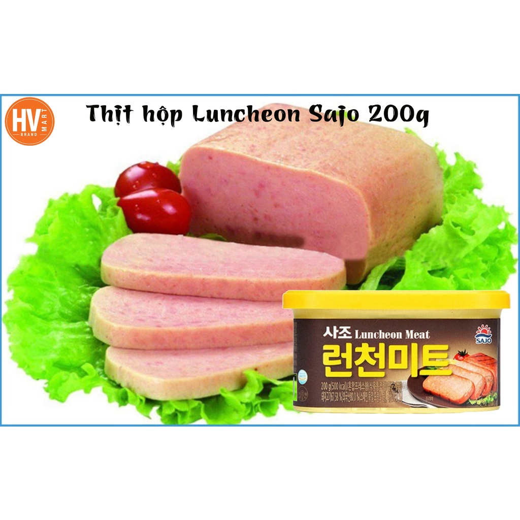[Giá Tốt] Thịt Hộp Luncheon Sajo Hàn Quốc 200g | BigBuy360 - bigbuy360.vn