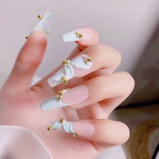 Bi nail trang trí móng vàng bạc