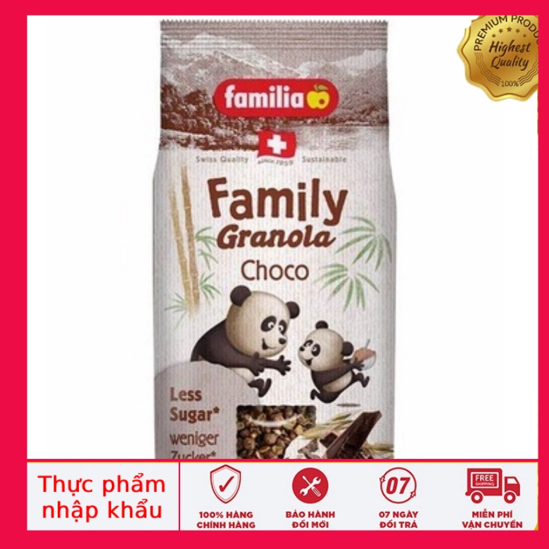 Ngũ cốc giòn vị Socola - Choco Crunch hiệu Familia 350g