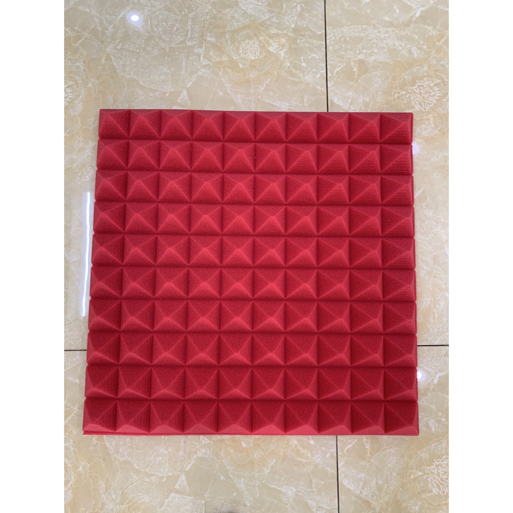 Mút kim tự tháp tiêu âm - cách âm 50cm x 50cm x 5cm