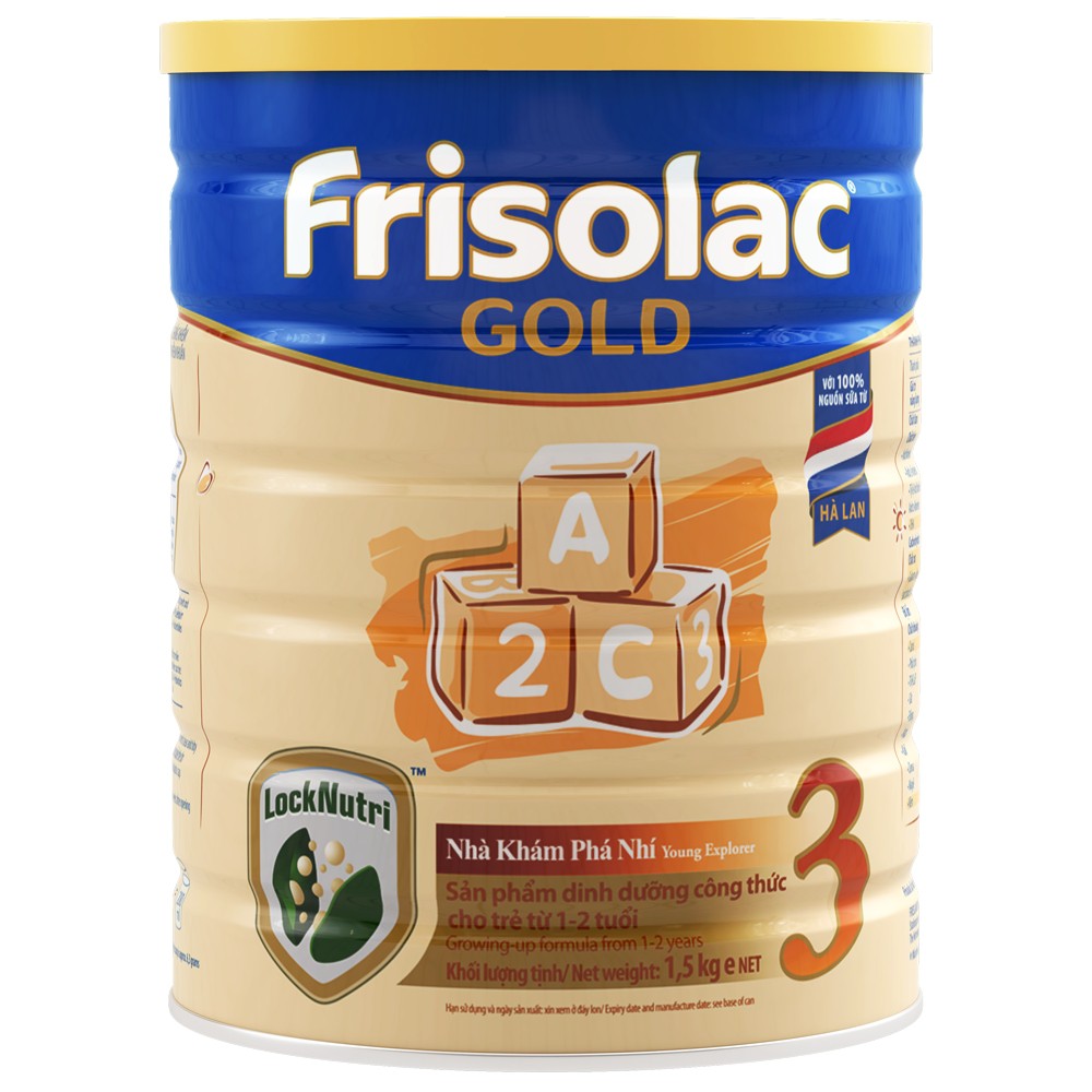 (HSD 2022) Sữa Frisolac gold số 3(1,5kg)