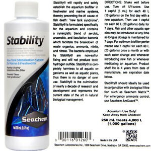 SEACHEM STABILITY - VI SINH TỐT NHẤT - VI SINH HỒ CÁ -BỂ CÁ CẢNH