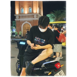 Áo thun stain unisex 100% cotton dáng rộng - summer | head to the ocean