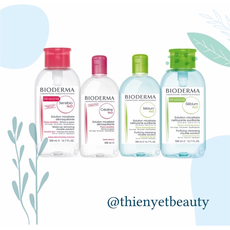 [Mã 44FMCGSALE1 giảm 10% đơn 250K] BIO Nội địa Pháp - Nước tẩy trang dành cho mọi loại da