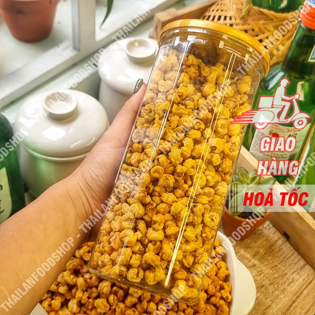 Bắp Sấy Mắm Ớt Lon 300gr