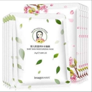 01 miếng mặt nạ lá chè và hoa anh đào