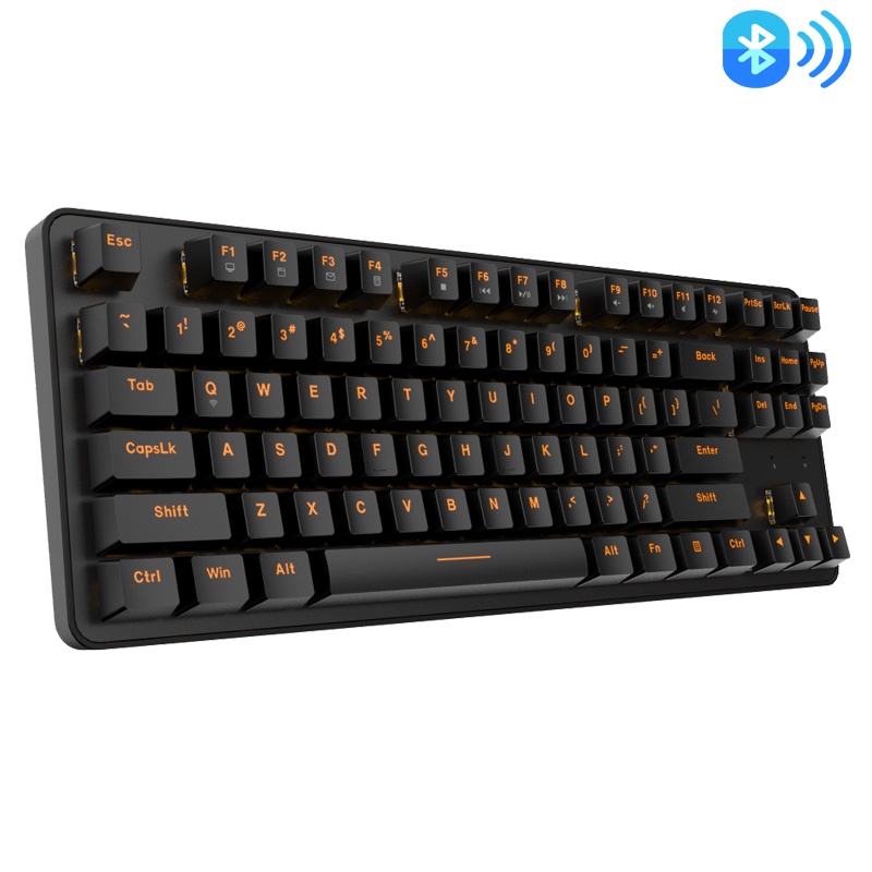 Bàn phím Cơ Không Dây DareU EK807G Black ⚡BH 24 Tháng⚡- CHÍNH HÃNG -87KEY  "D" switch