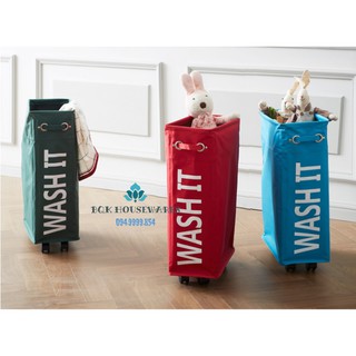 Giỏ đựng đồ giặt di động slim Lock&Lock LHI306