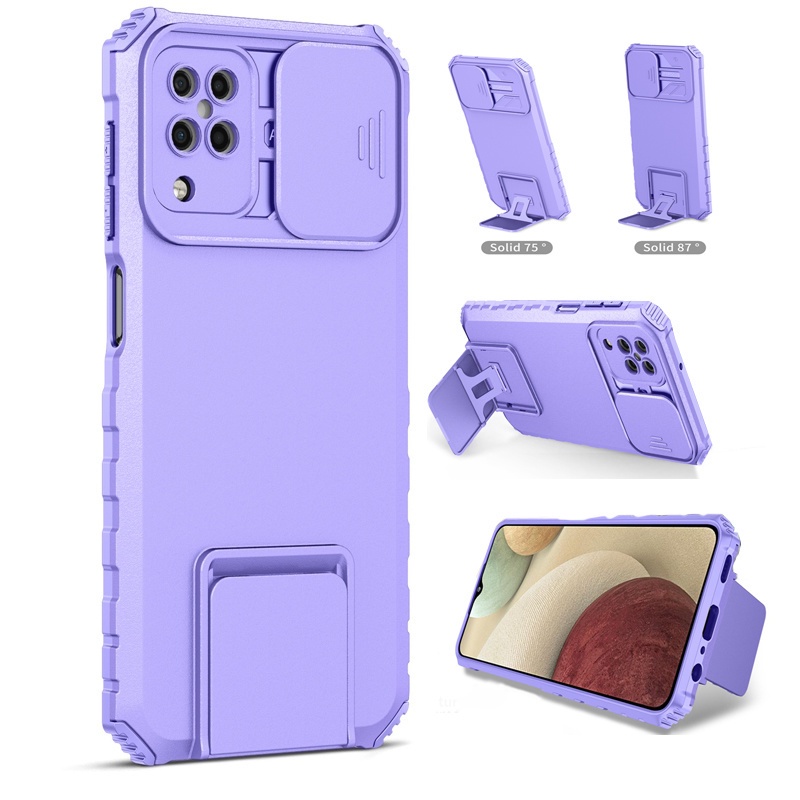 Ốp Ống Kính Trượt Đẩy Cho Samsung A17 A36 A56 A05 A05s A34 A54 A72 A52 A52s A12 M12 A21s A70 A50 A50